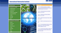 Desktop Screenshot of information-iii.org